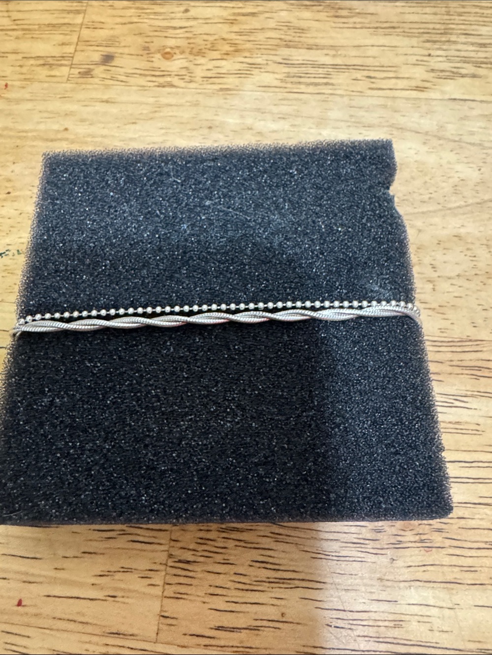 Silver bracelet